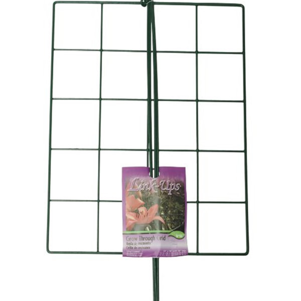 Luster Leaf 0.25'' H x 18'' W Metal Stake Support Plant Support Grid